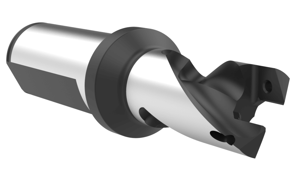 Gen3sys® XT Standard Bohreinsatzhalter Serie 22; Ø 22,00 - 23,99 mm Extra kurz, spiralgenutet Zylinderschaft metrisch (mit Fläche) Weldon Ø 25 mm