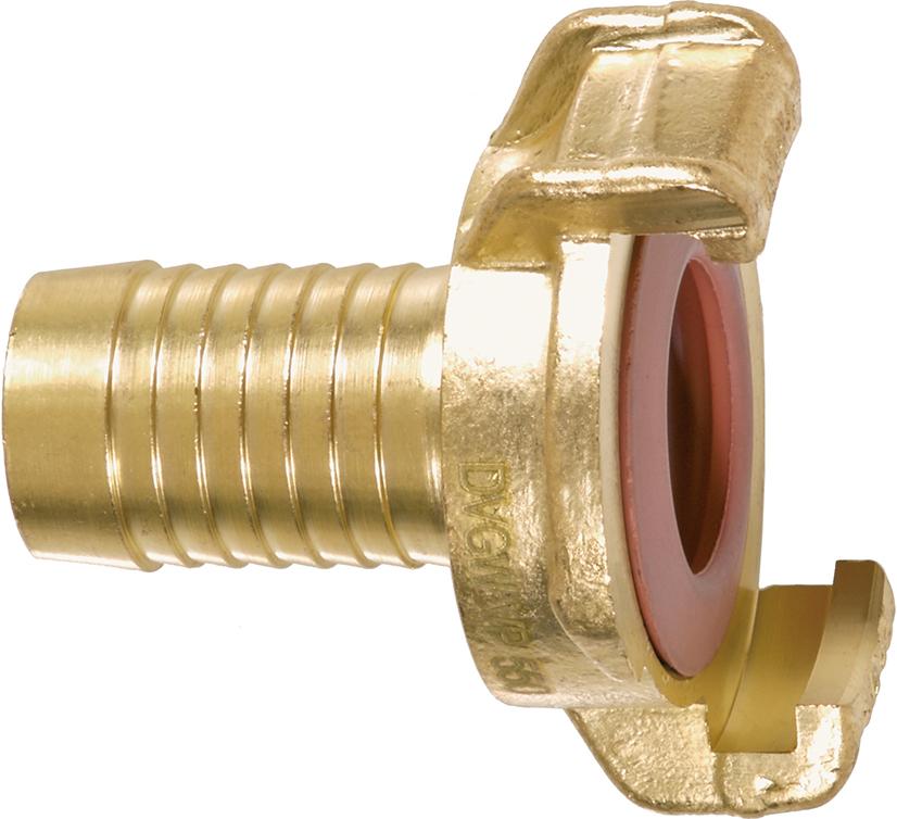 GEKA plus-Schlauchstück K, MS, 3/4", 19mm, DVGW, KTW BWGL, SB