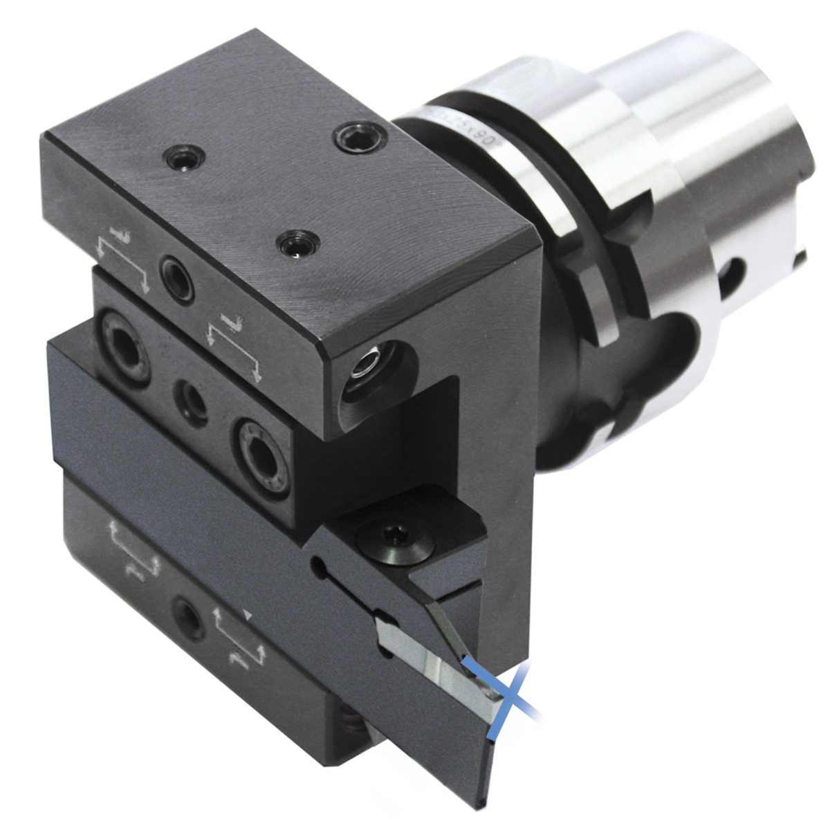 Multi-Drehhalter 90° HSK 63-25-85 mit IK