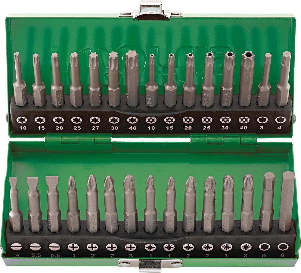 Bit-Sortiment 30-teilig mit Bits 50mm FORTIS