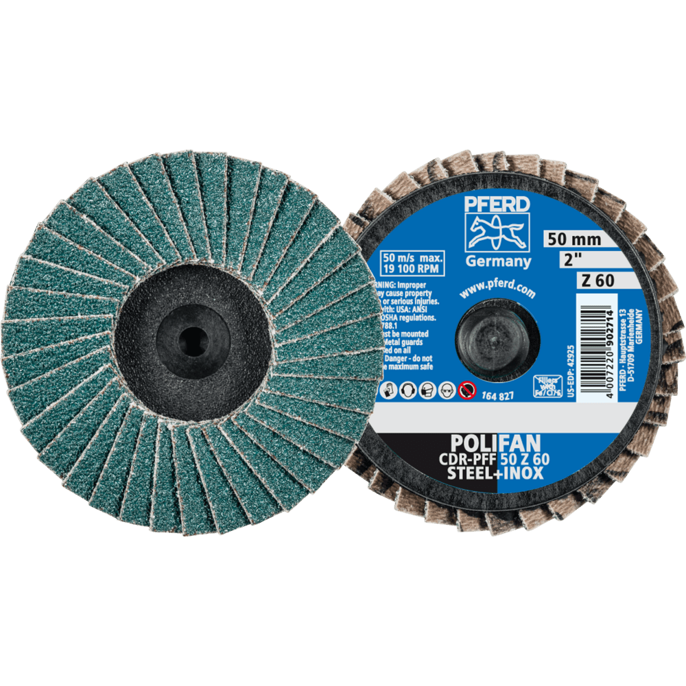 PFERD COMBIDISC-Schleifwerkzeuge CDR PFF 50 Z 60