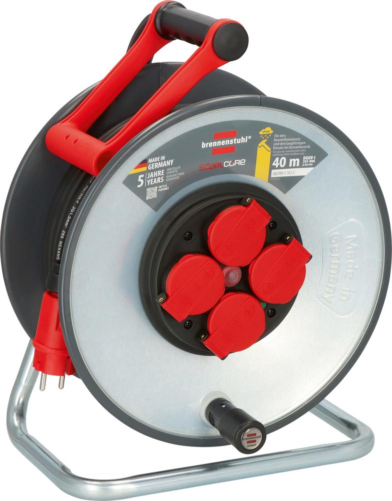 Kabeltrommel Stahlkern H07RN-F 3G1,5 40m BGI608 professional Brennenstuhl