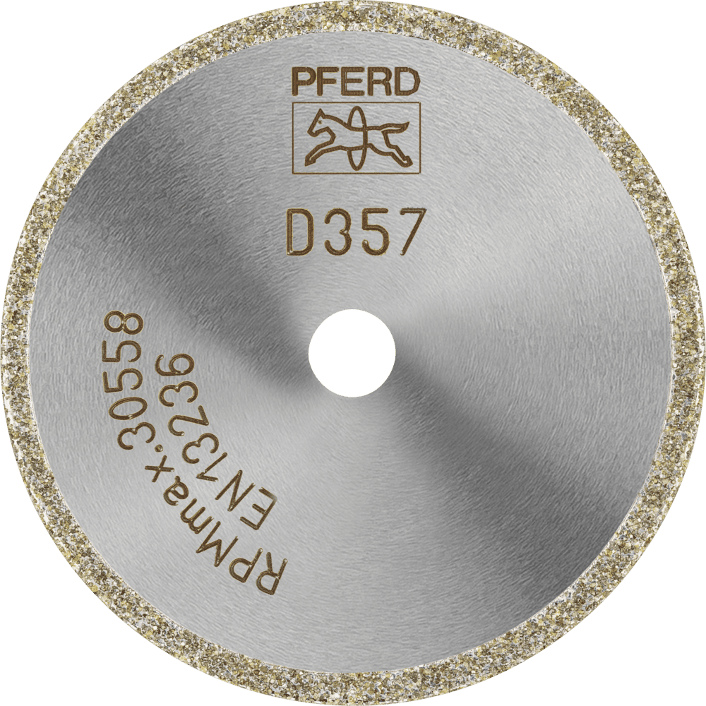 PFERD Dia.- und CBN-Trennwerkzeuge Galvanik D1A1R 50-2-10 D 357 GAD