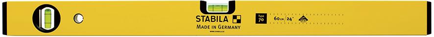 Wasserwaage LM 70 50cm pulverbeschichtet Stabila
