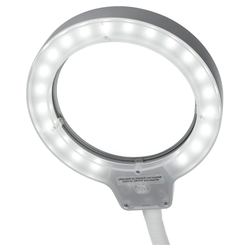 LED-RLL Flex Lupenleuchte inkl. Anschraubflansch
 5 Dioptrien