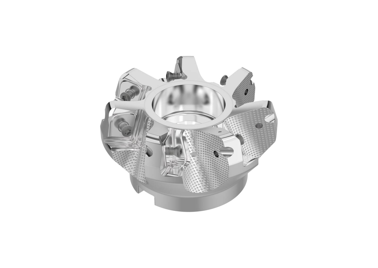 Planfräser R220.56-0100-22-7A, Aufsteckfräser, 100 mm Durchmesser, 7 Schneiden|Seco