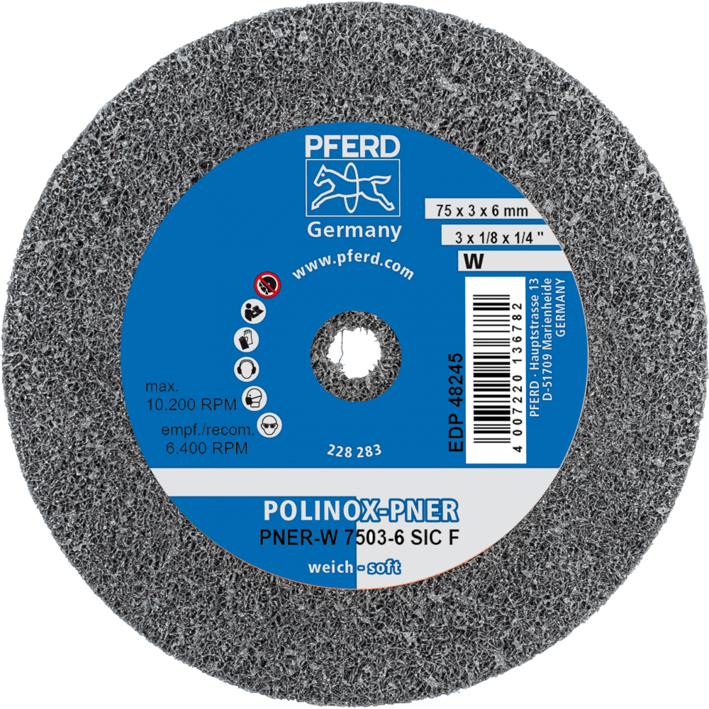 PFERD Vlieswerkzeuge PNER-W 7503-6 SiC F