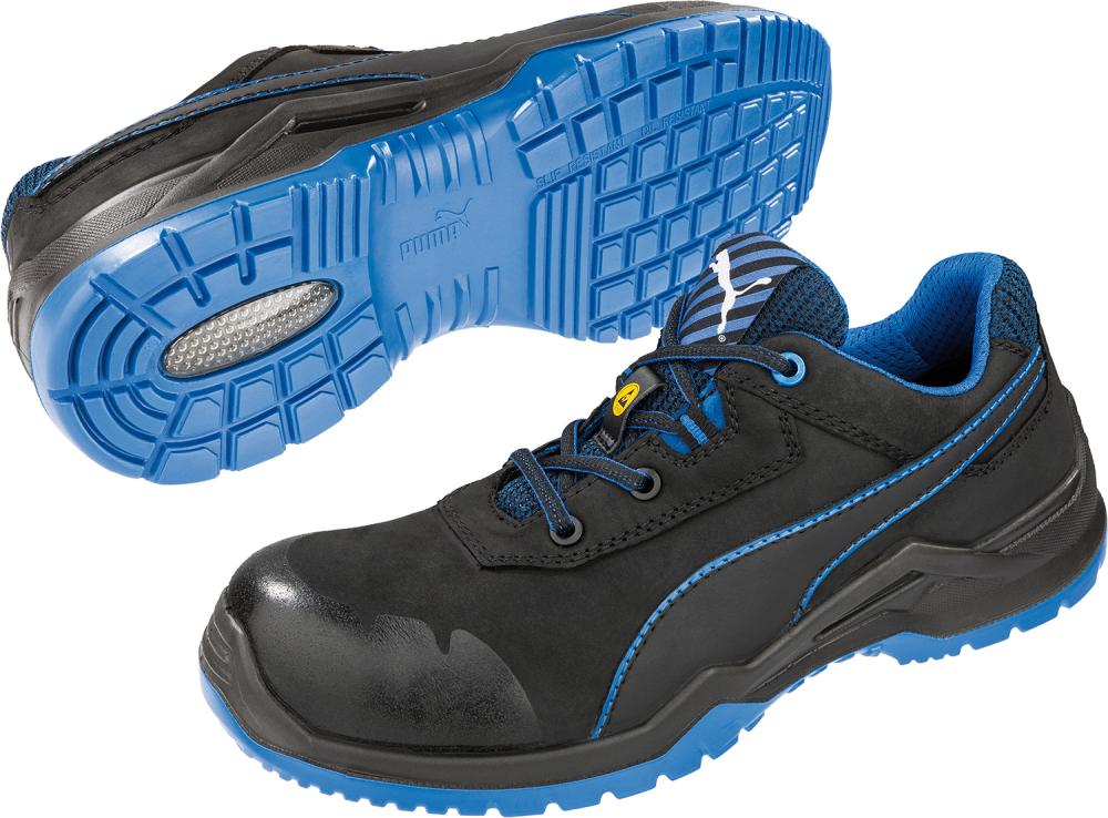 Halbschuh 644220, ESD,S3,Gr.44,schwarz/blauPuma