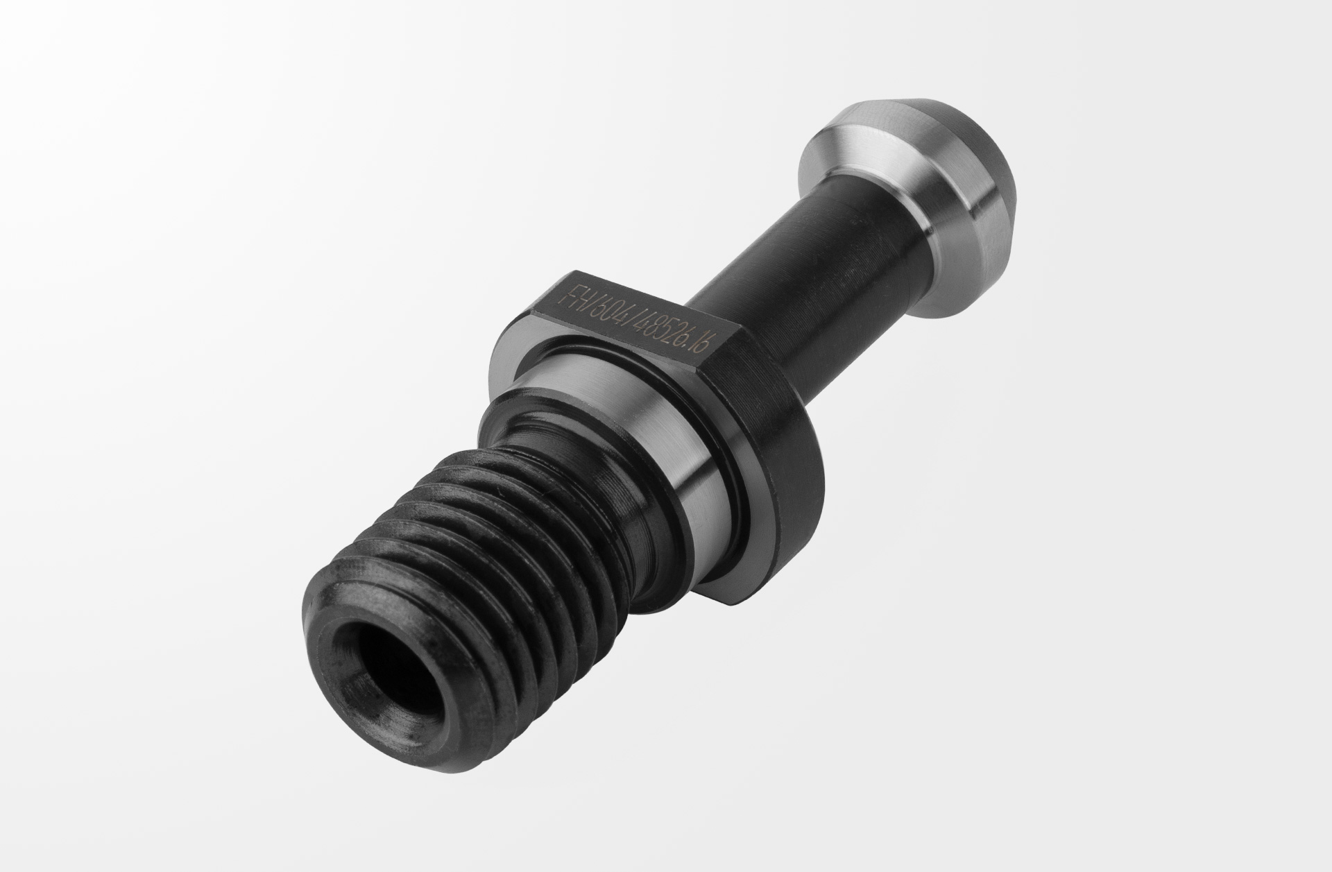 Anzugsbolzen ISO7388-3 Form JD BT50 mit Durchgang