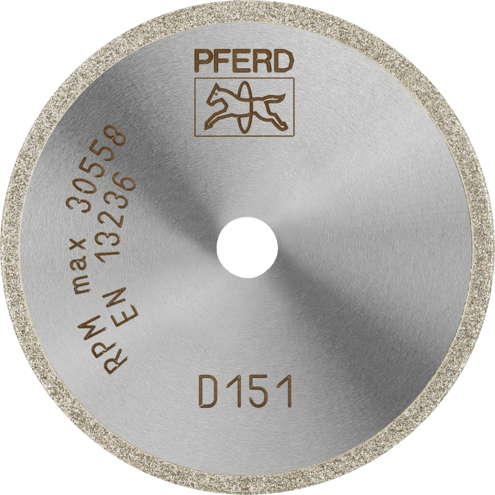 PFERD Dia.- und CBN-Trennwerkzeuge Galvanik D1A1R 50-1,4-6 D 151 GAD