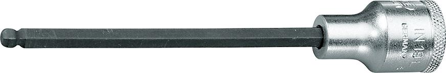 Schraubendrehereinsatz 1/2" Innensechskant mit Kugelkopf 8x140mm Gedore