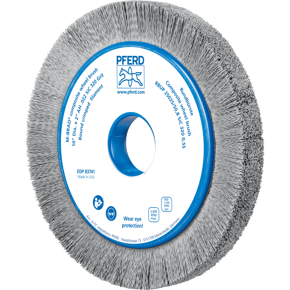 PFERD Bürsten mit Plastikkörper RBUP 25025/50,8 SiC 320 0,55