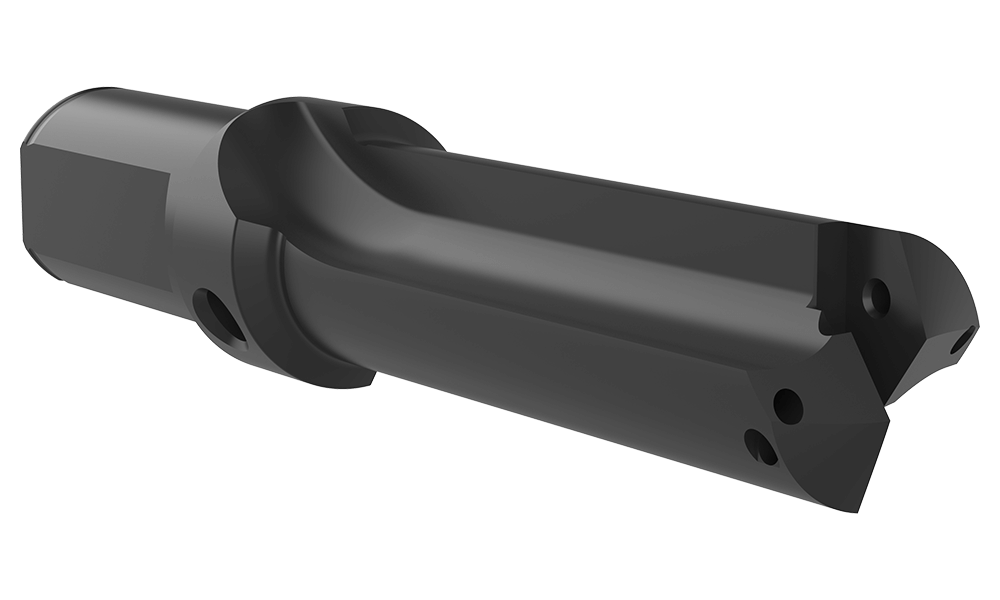 T-A® Halter Serie 2,5 extra kurz, geradegenutet Weldonschaft (Zoll) Ø 1-1/4