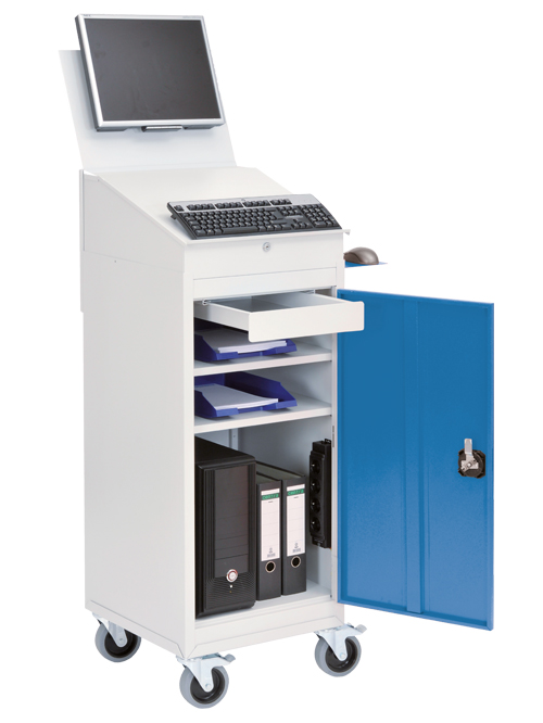 Pultzaufsatz für Computerwagen