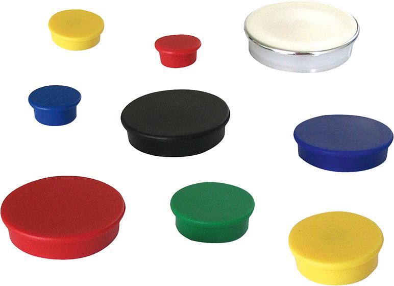 Organisationsmagnete rund10mm weiß Beloh