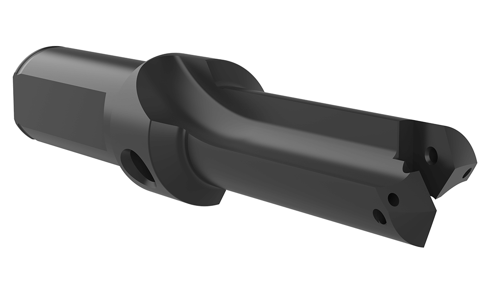 T-A® Halter Serie 1,5 extra kurz, geradegenutet Weldonschaft (Zoll) Ø 1