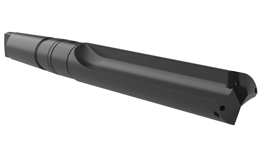 T-A® Halter Serie 4 standard, geradegenutet Morsekegel (Zoll) MK5