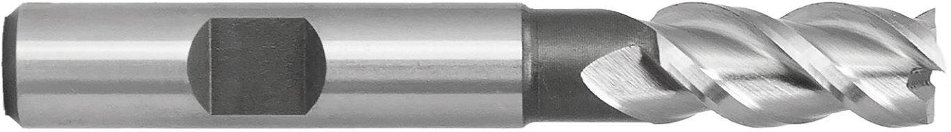 HSS-Schaftfräser für Aluminium Ø 10,00 mm, lang, 3Z