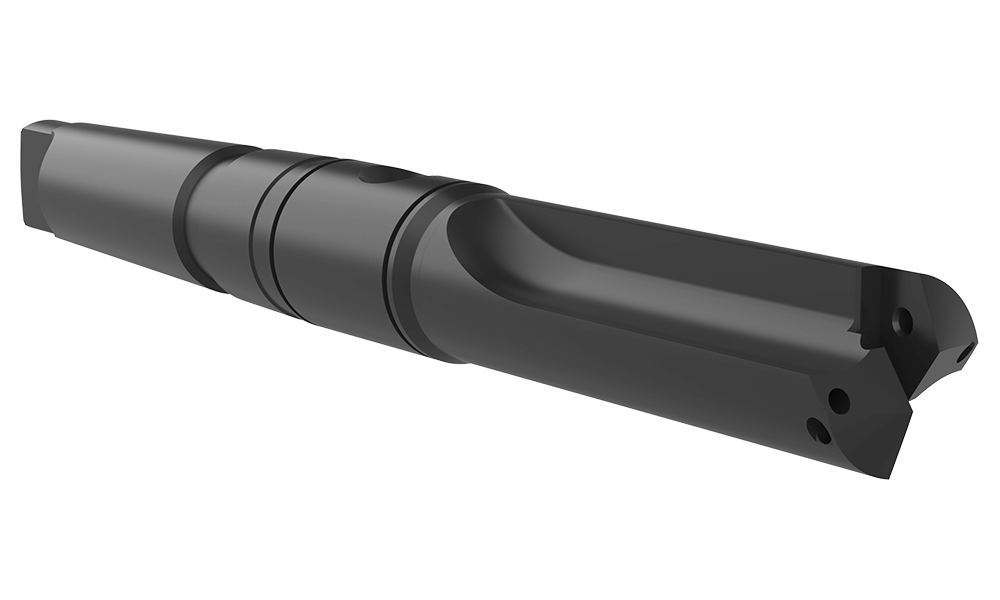 T-A® Halter Serie 2,5 kurz, geradegenutet Morsekegel (Zoll) MK4