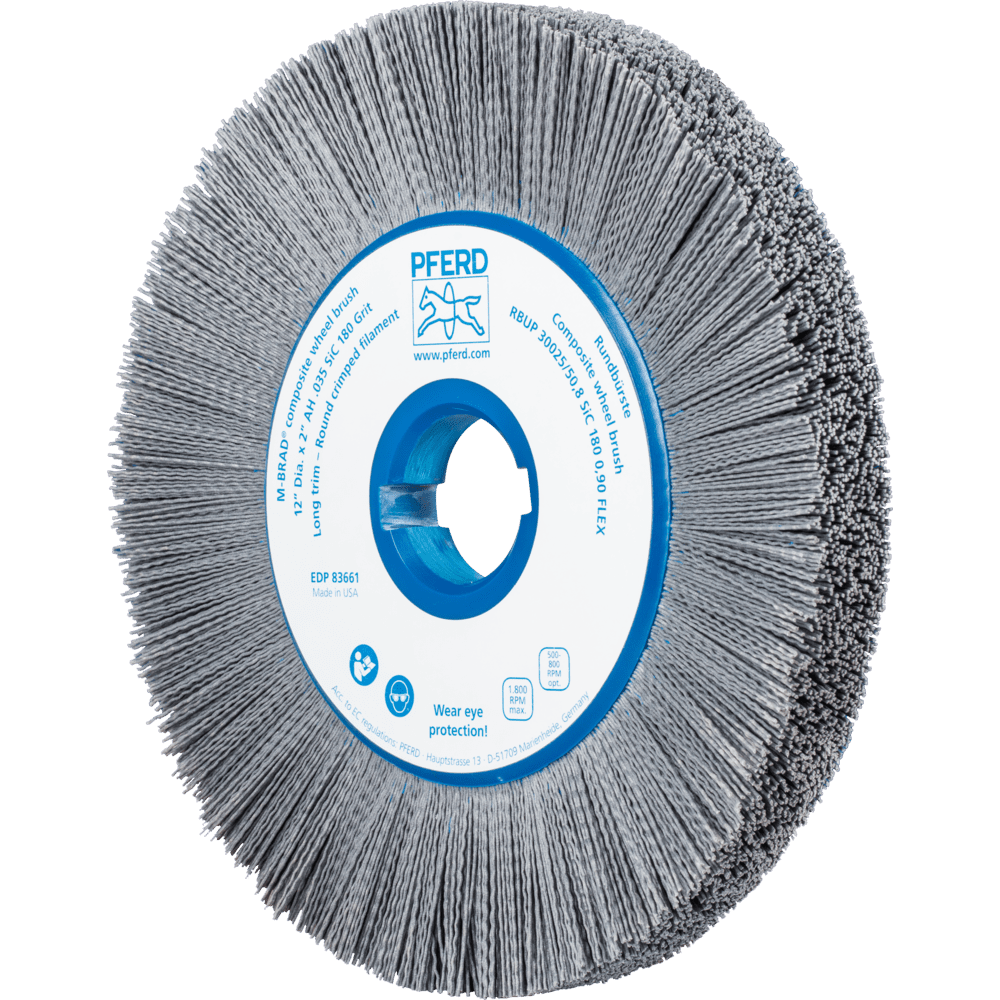 PFERD Bürsten mit Plastikkörper RBUP 30025/50,8 SiC 180 0,90 FLEX