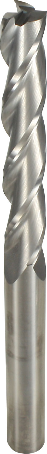 VHM-Schaftfräser Ø 25,00 mm, extra lang, 3Z, ALCRONA