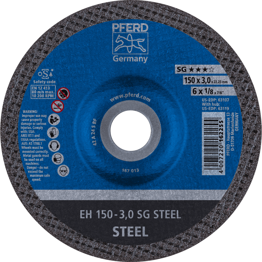 PFERD Trennscheiben EH 150-3,0 SG STEEL