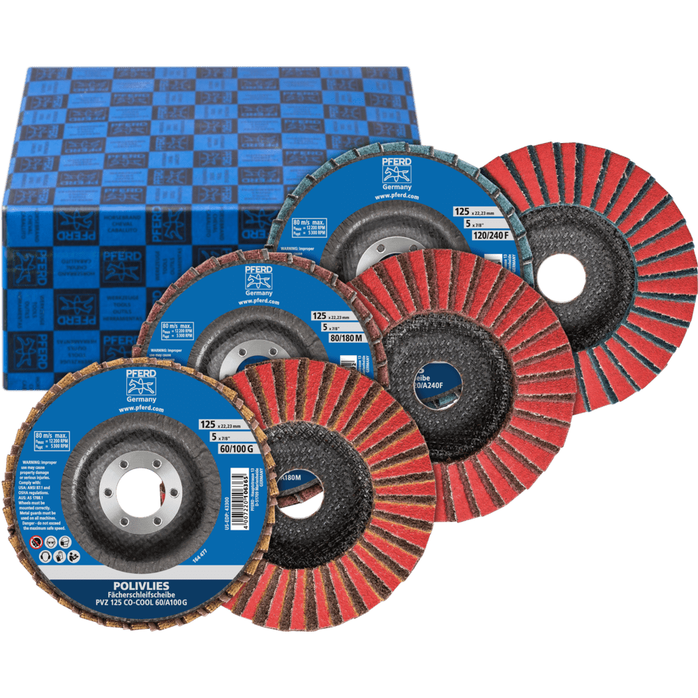 PFERD Vlieswerkzeuge SET PVZ 125 CO-COOL