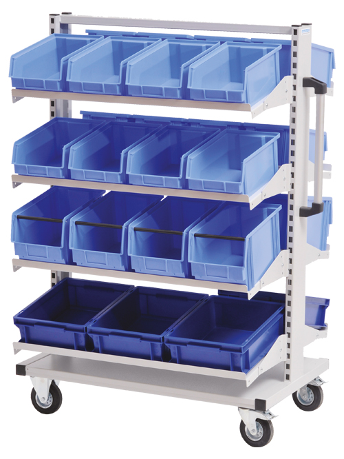 Multi-Wagen, 8x neigbaren Fachboden