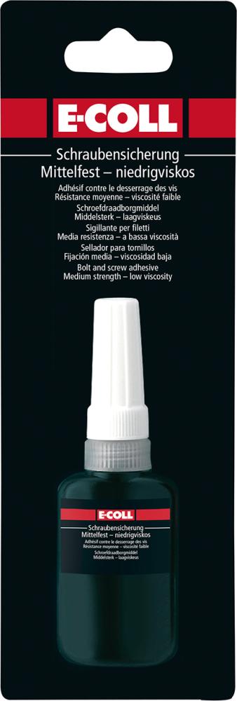 Schraubensicherung 10g mittelf-niedrigviskosE-COLL