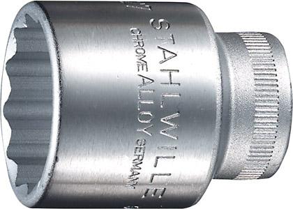 Steckschlüsseleinsatz 12-kant 1/2" 27mm Stahlwille