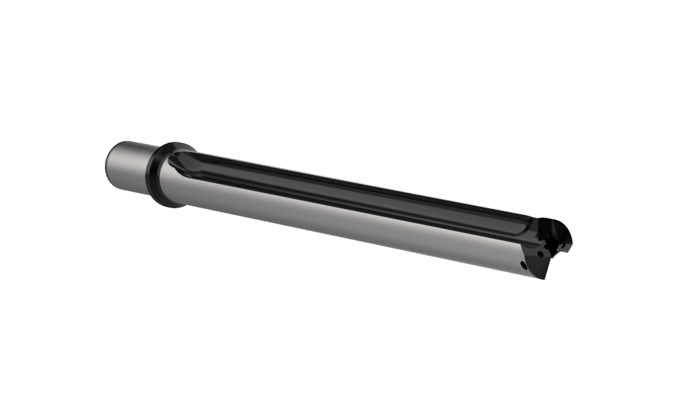 T-A Pro Bohreinsatzhalter Haltergröße C, Ø 41,00 - 44,30 mm (47,80 mm) Serie 3, 10xD Zylinderschaft zoll (mit Fläche) Ø 1-1/2"