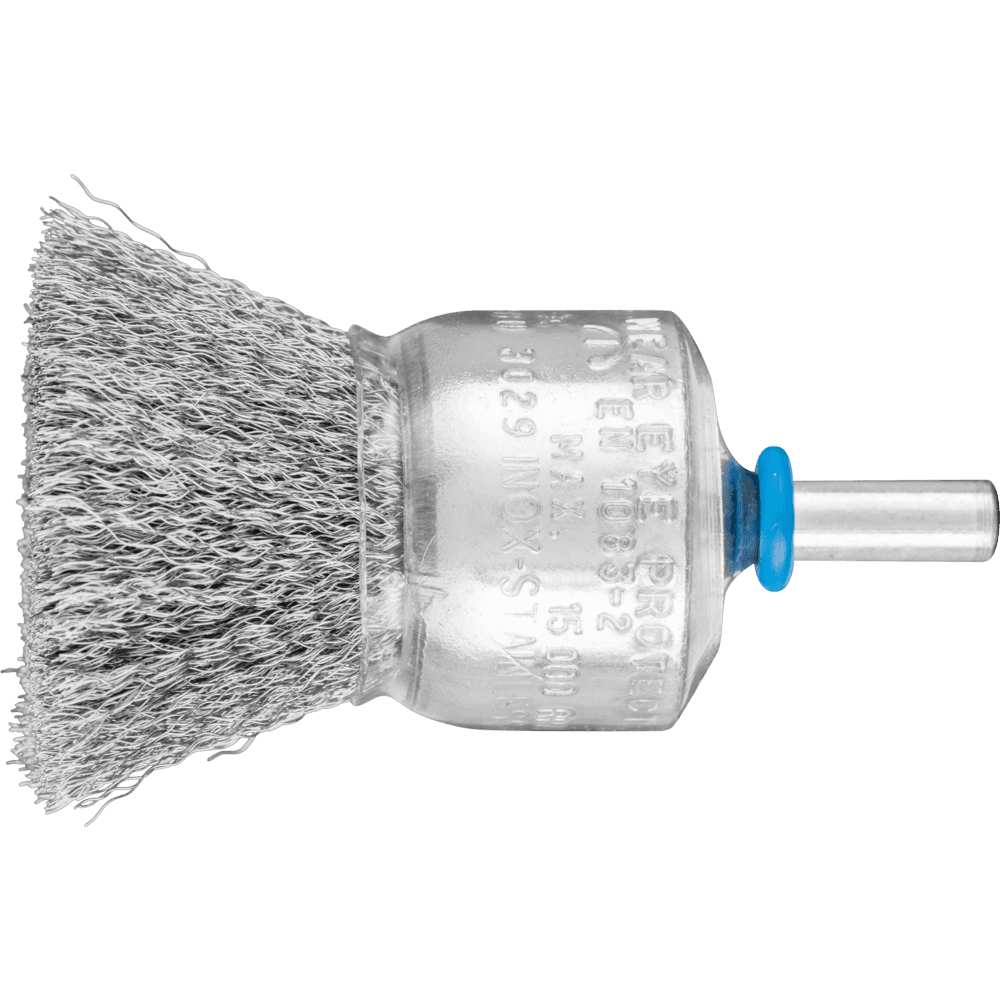 PFERD Pinselbürsten mit Schaft PBU 3029/6 INOX 0,15