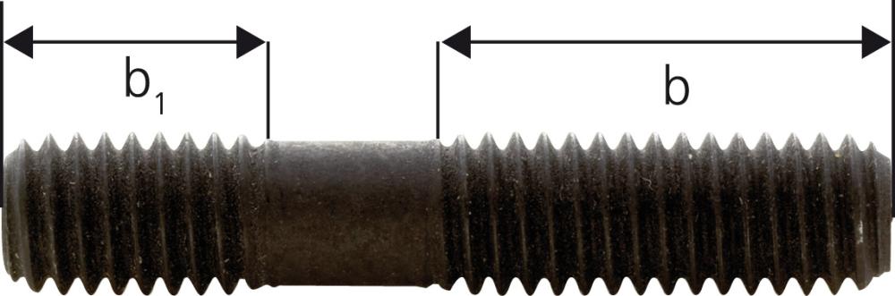 Stiftschraube DIN6379 M20x125mm AMF