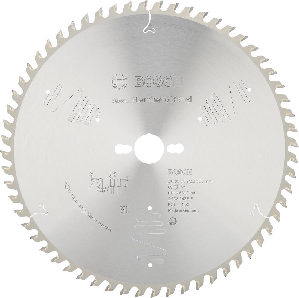 HM Kreissägeblatt 303x3,2x30mm Z60 DH BoschExpert Laminat
