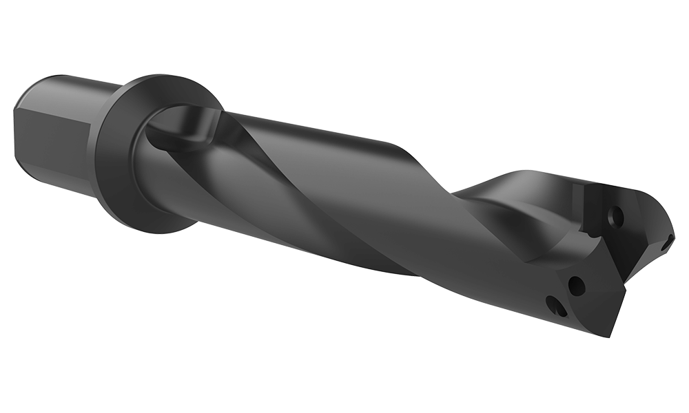 T-A® Halter Serie 3 mittellang, spiralgenutet Weldonschaft (Zoll) Ø 1-1/2