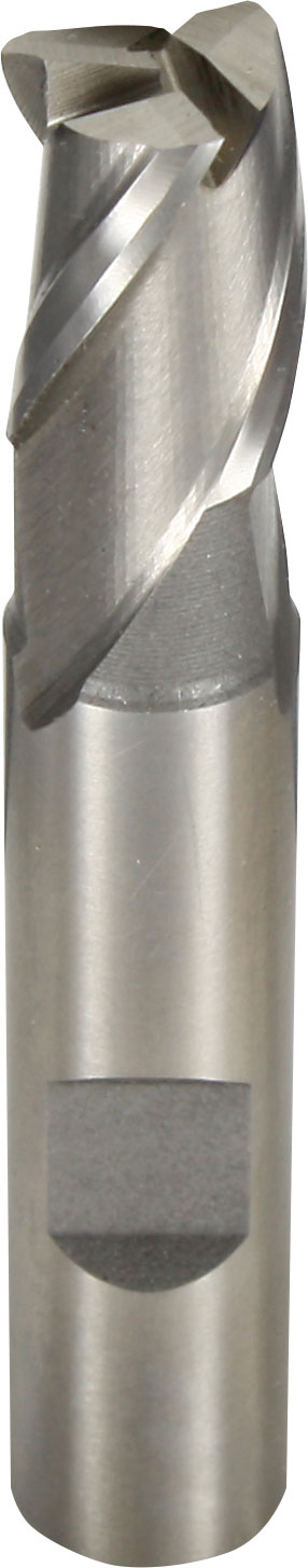HSS-Schaftfräser Ø 10,00 mm, kurz, 3Z, ALCRONA