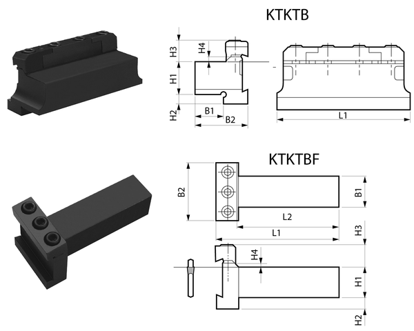 Abstechschwerterhalter KTKTB25-32|Kyocera