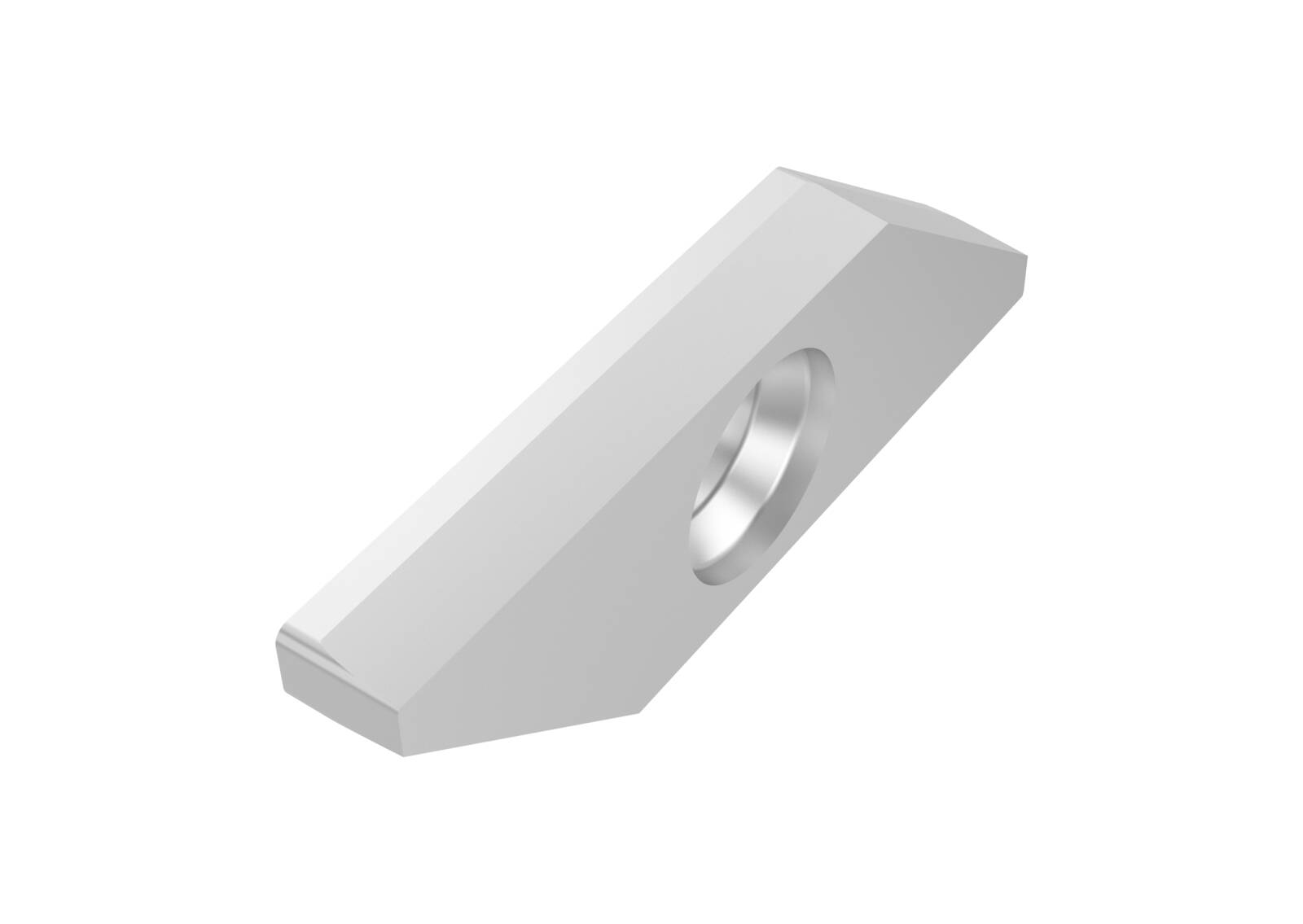 Nutplatte X2GA2503-RB TGP4010, Hartmetall unbeschichtet, rechtsschneidig