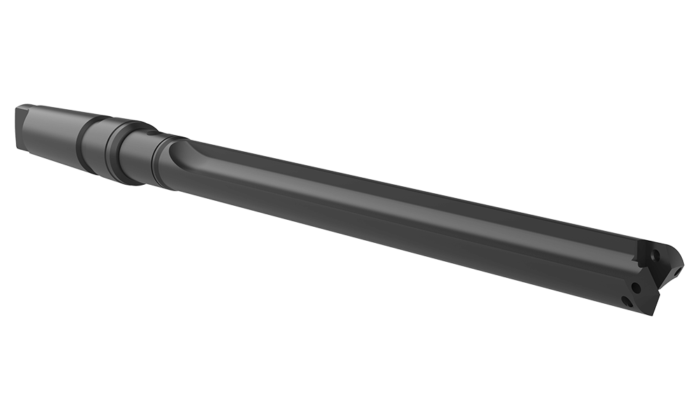 T-A® Halter Serie 2 überlang, geradegenutet Morsekegel (Zoll) MK4