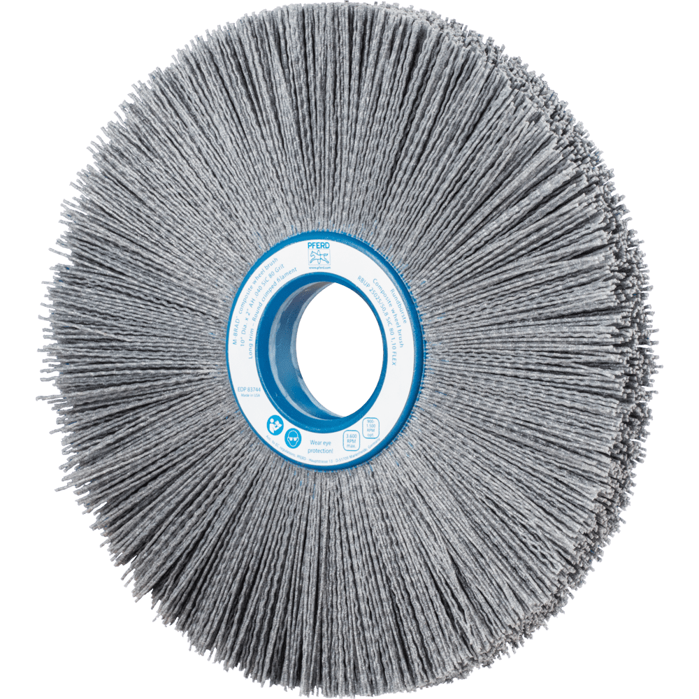 PFERD Bürsten mit Plastikkörper RBUP 25025/50,8 SiC 80 1,10 FLEX
