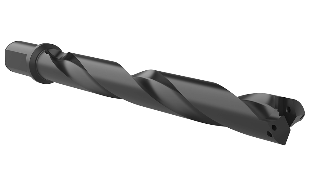 T-A® Halter Serie 2,5 überlang, spiralgenutet Weldonschaft (Zoll) Ø 1-1/4