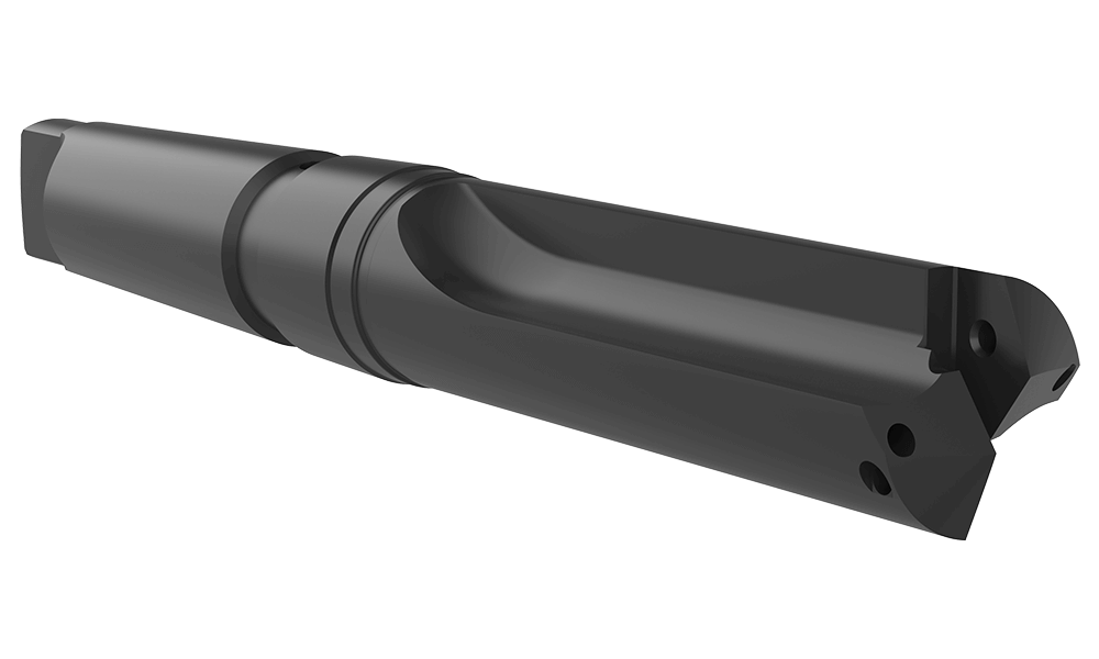 T-A® Structural Steel Hal.inch 2.5 Sr. kurz Geradegenutet  MK4