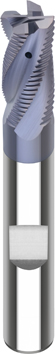 VHM-Schruppfräser Typ NR mit IK D1=20 D2=20 L2=38 L1=104 EF=0,5 Z=4 HB TIALN
