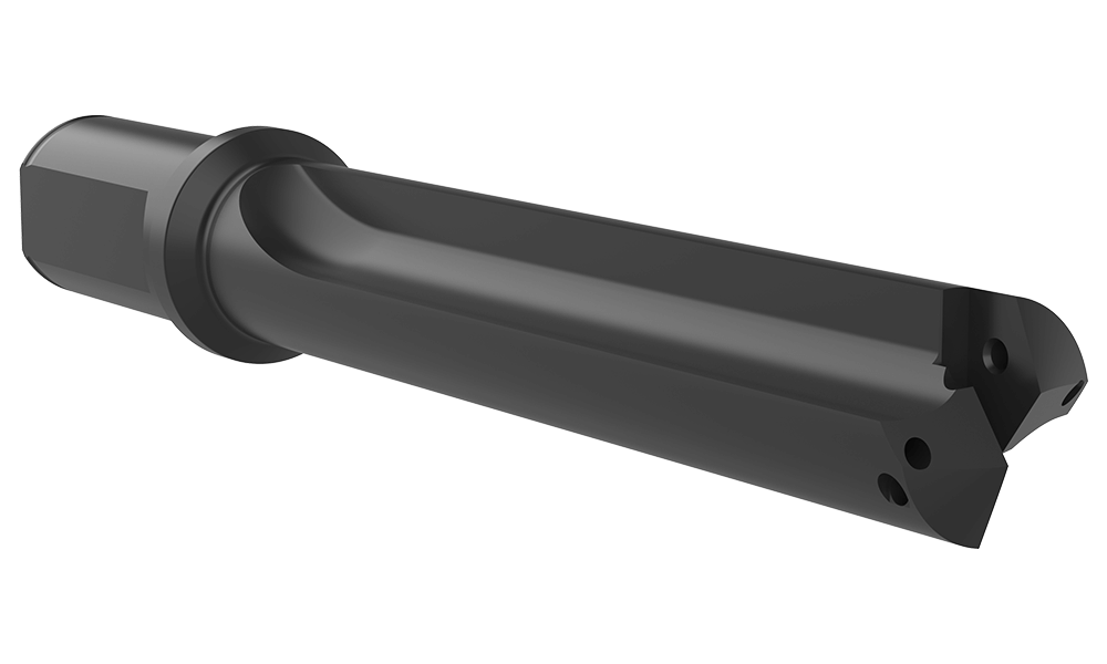 T-A® Halter Serie 2,5 mittellang, geradegenutet Weldonschaft (Zoll) Ø 1-1/4