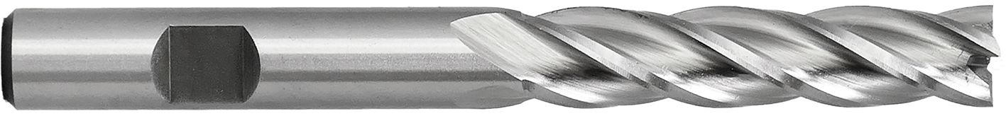 HSS-Schaftfräser Ø 3,00 mm, extra lang, 4Z