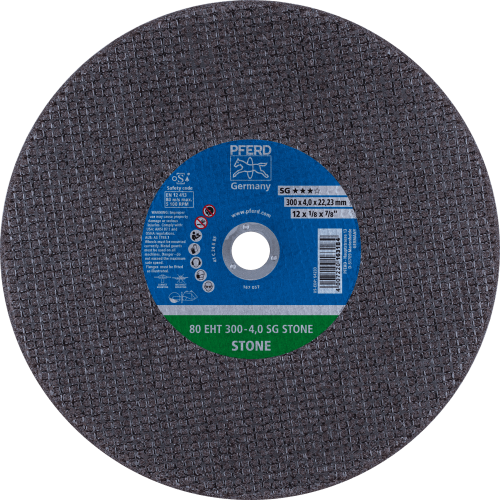PFERD Trennscheiben 80 EHT 300-4,0 SG STONE/22,23