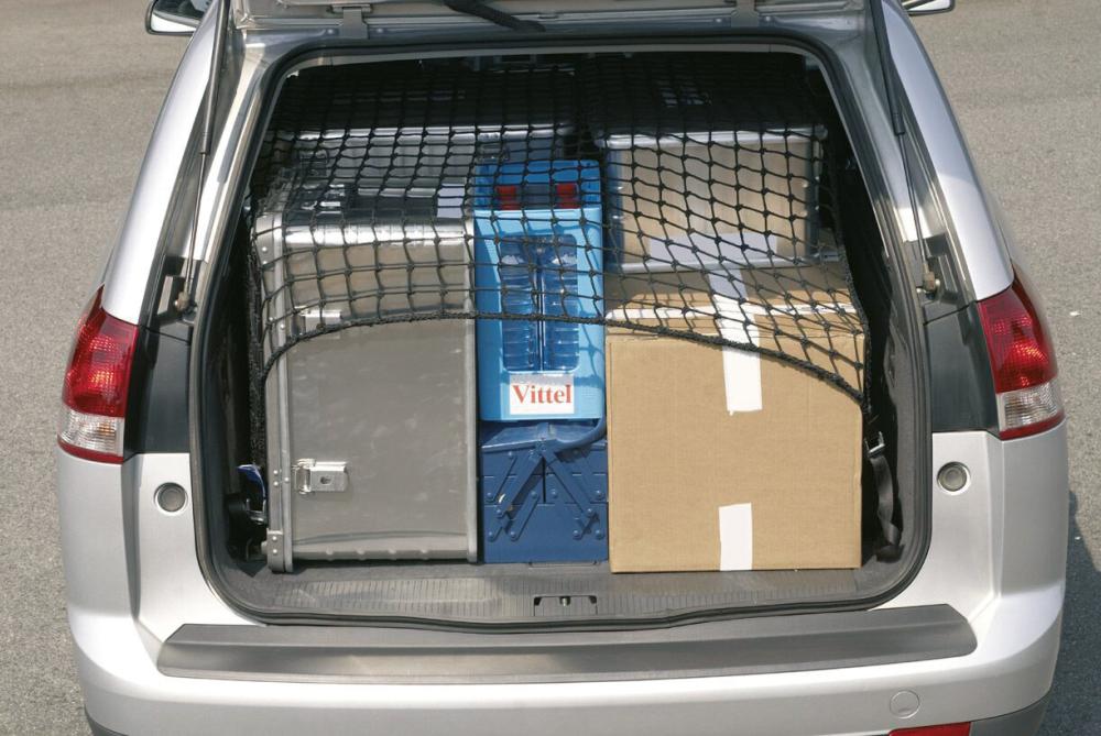 Abdecknetz 1,3x1,6 m schwarz m. 4 Gurte 2 m