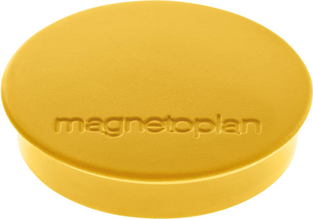 Magnet D30mm VE10 Haftkraft 700 g gelb