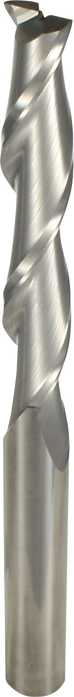 VHM-Schaftfräser Ø 4,00 mm, extra lang, 2Z, ALCRONA