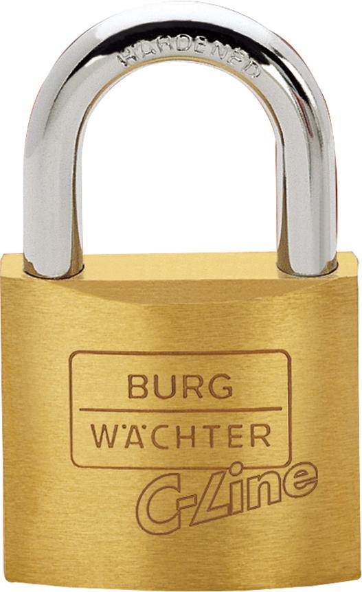 Messing-Hangschloss 222 / 40 mm BURG WÄCHTER